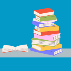 Bildung - Bücherstapel