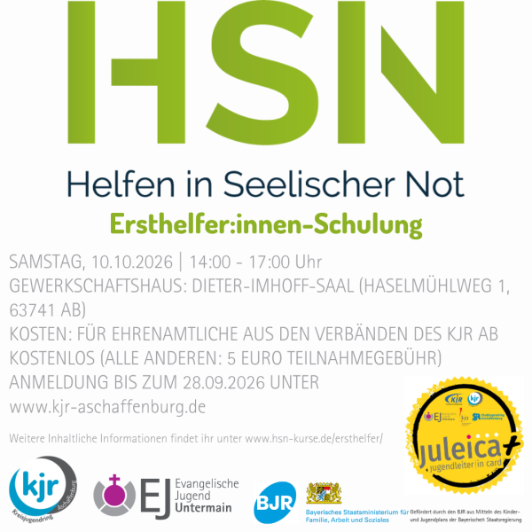 HSN 10.10.2026 HSN Schulung am 10.10.26