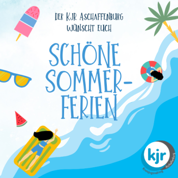Sommerferien 2026 KJR wünscht schöne Sommerferien